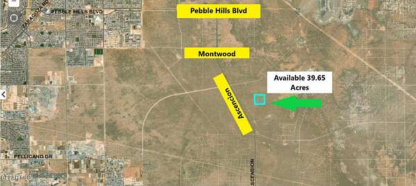 39.7 Acres of Land for Sale in El Paso, Texas