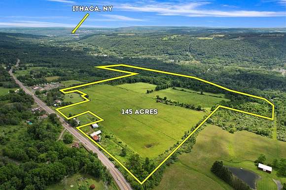 145 Acres of Land for Sale in Newfield, New York