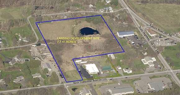 7.7 Acres of Mixed-Use Land for Sale in Lansing, New York