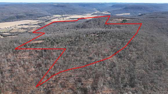 236 Acres of Recreational Land for Sale in Alpena, Arkansas