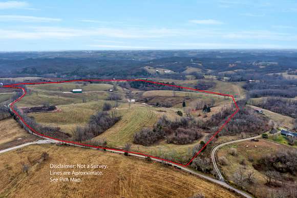 100 Acres of Land for Sale in Carlisle, Kentucky
