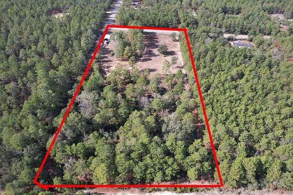 5.1 Acres of Residential Land with Home for Sale in DeFuniak Springs, Florida