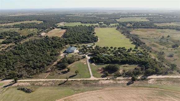 166 Acres of Agricultural Land with Home for Sale in Anson, Texas