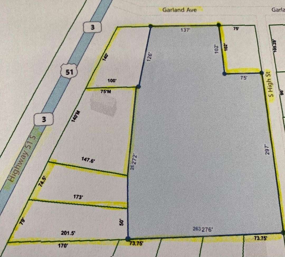 2.85 Acres of Commercial Land for Sale in Covington, Tennessee