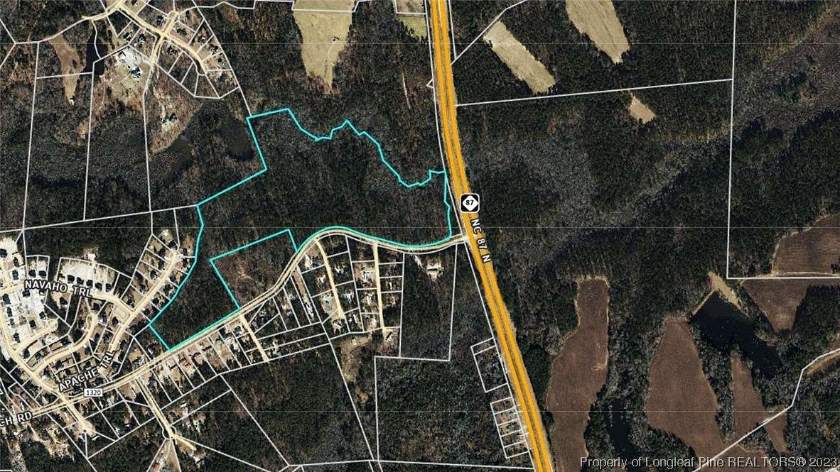 47.3 Acres of Land for Sale in Sanford, North Carolina