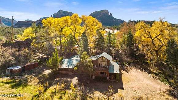 2.5 Acres of Residential Land with Home for Sale in Sedona, Arizona