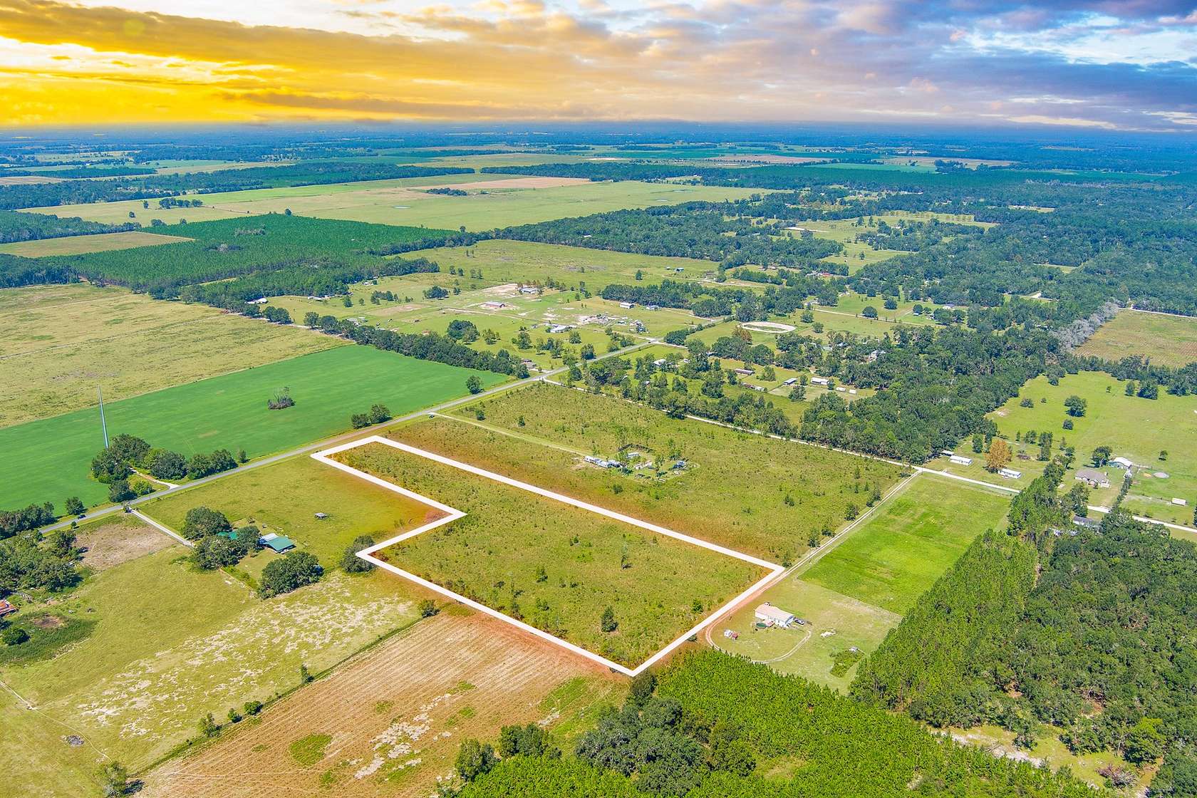 5.4 Acres of Recreational Land & Farm for Sale in Lake City, Florida