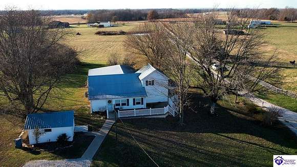 11.7 Acres of Land with Home for Sale in Hodgenville, Kentucky