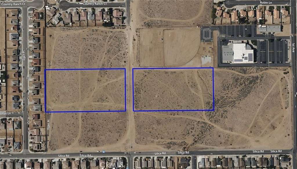 4.8 Acres of Residential Land for Sale in Victorville, California