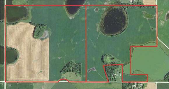 294 Acres of Recreational Land & Farm for Auction in Clinton, Minnesota