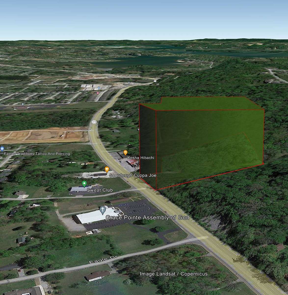 5 Acres of Mixed-Use Land for Sale in Hixon, Tennessee