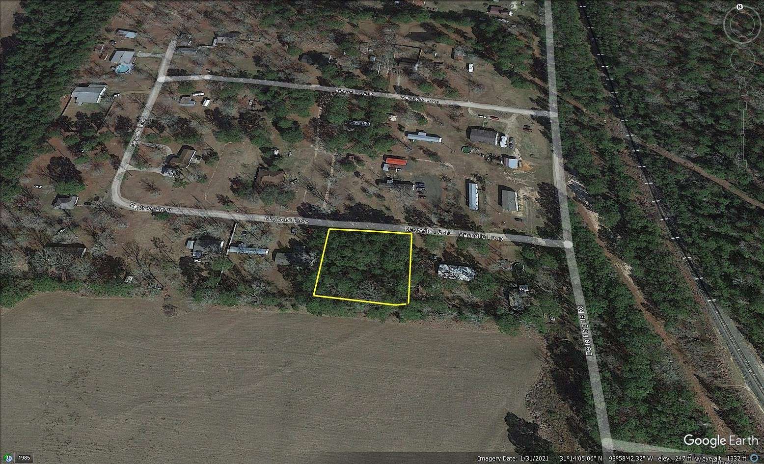 0.33 Acres of Residential Land for Sale in Pineland, Texas
