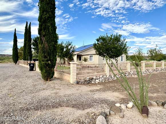 6.2 Acres of Residential Land with Home for Sale in Pima, Arizona