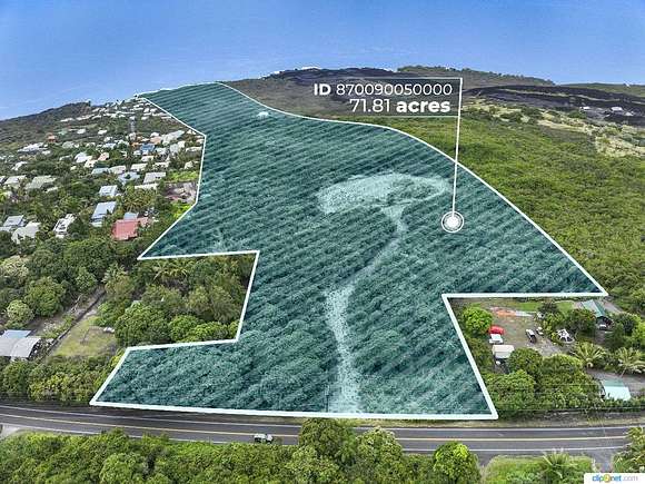 71.9 Acres of Land for Sale in Captain Cook, Hawaii