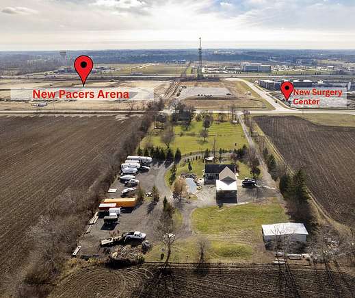 2 Acres of Improved Mixed-Use Land for Sale in Noblesville, Indiana