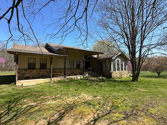 13 Acres of Land with Home for Sale in Pleasant Grove, Arkansas