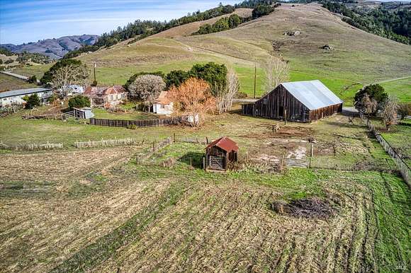3 Acres of Residential Land with Home for Sale in Nicasio, California