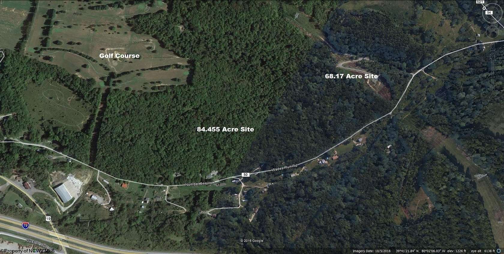 84.5 Acres of Land for Sale in Morgantown, West Virginia