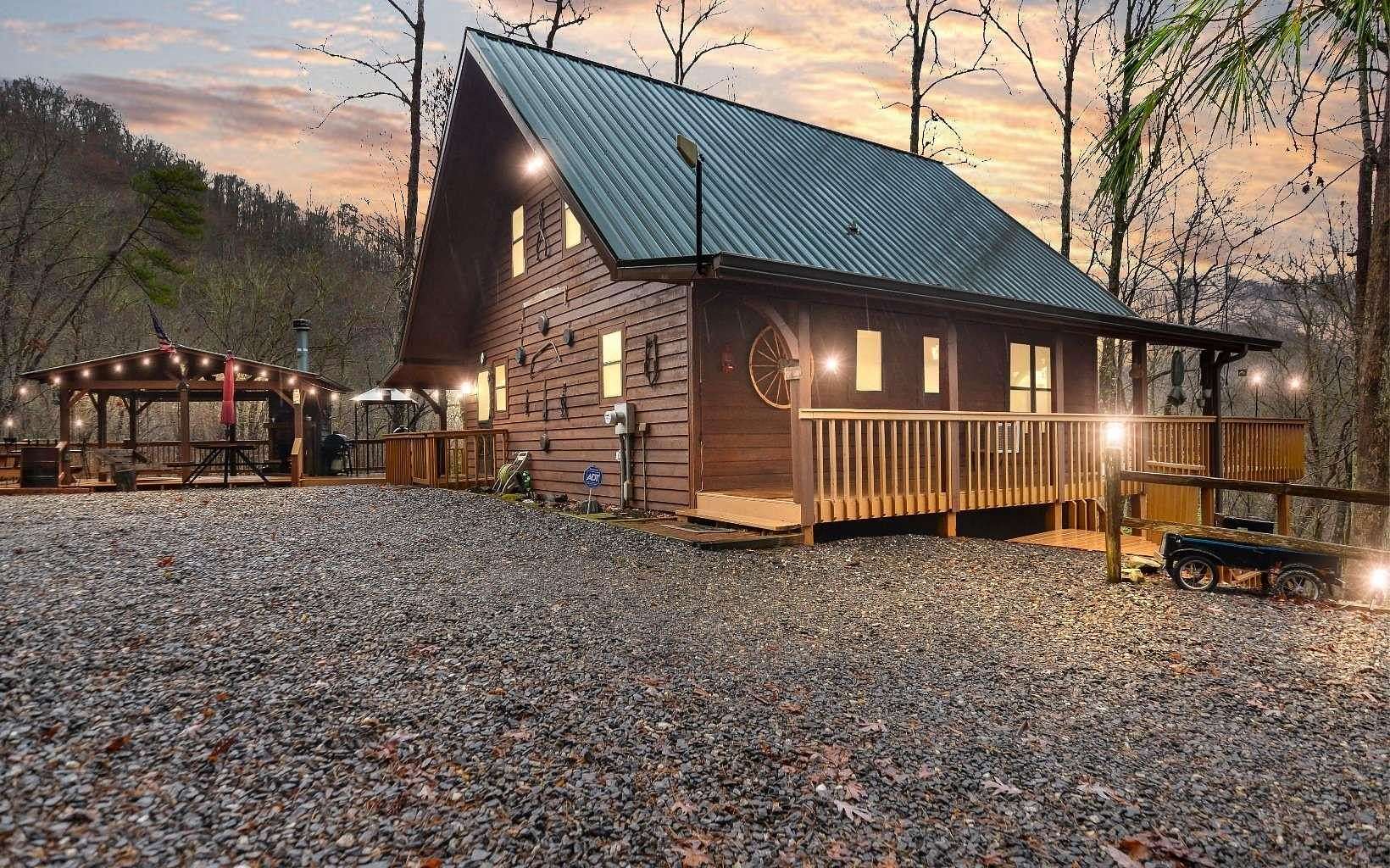 13.5 Acres of Land with Home for Sale in Murphy, North Carolina