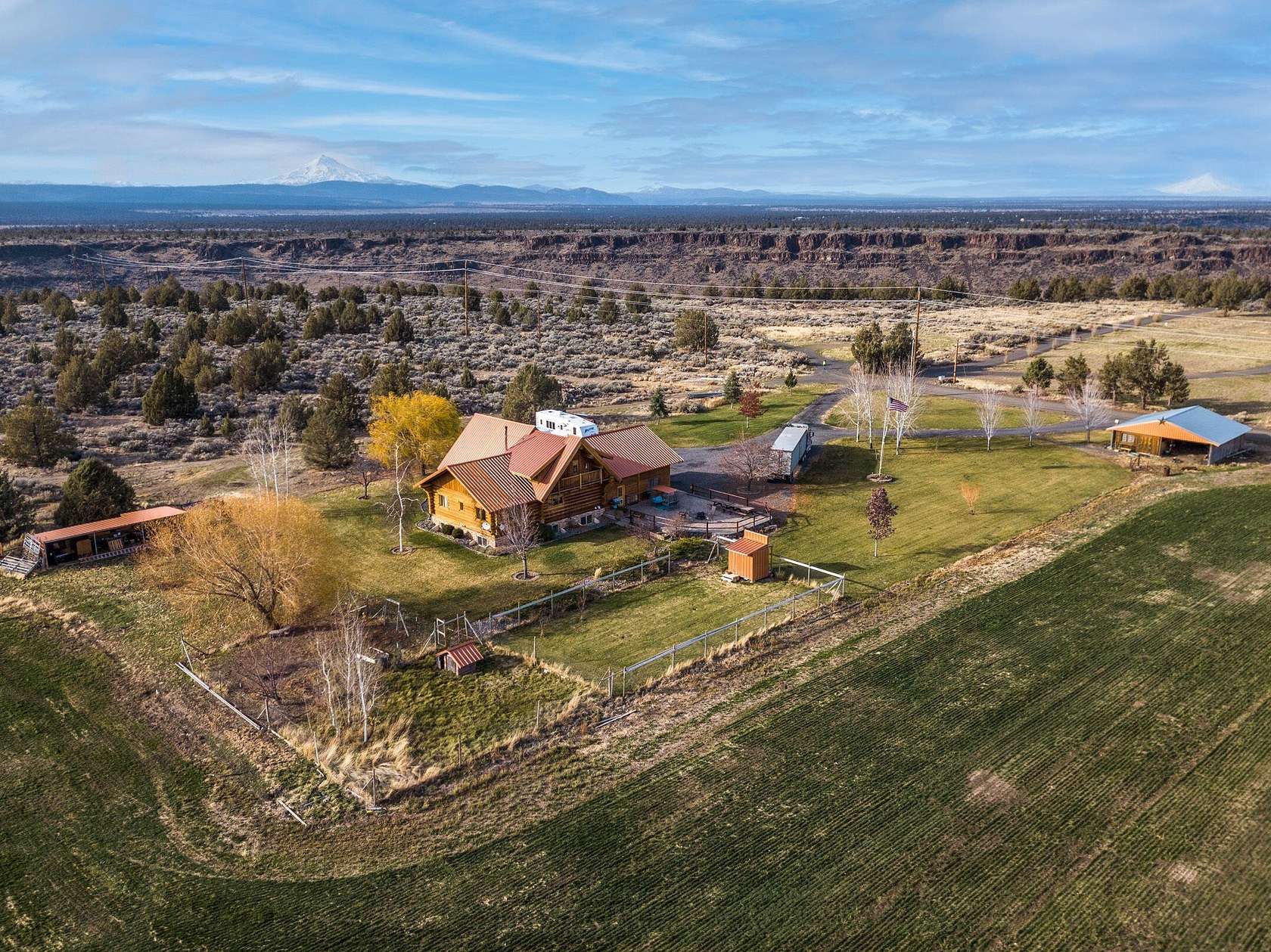 77.2 Acres of Land with Home for Sale in Culver, Oregon