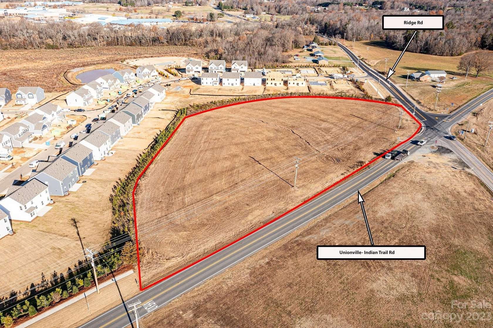4 Acres of Residential Land for Sale in Indian Trail, North Carolina