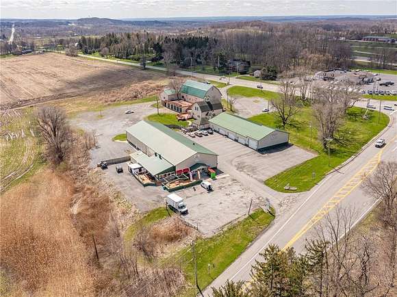 4.1 Acres of Improved Commercial Land for Sale in Rush, New York