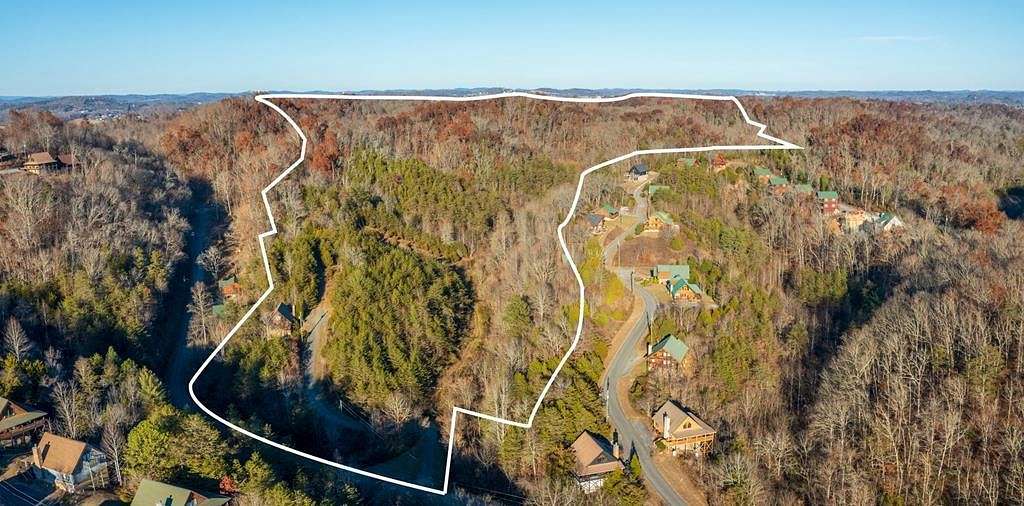 33.9 Acres of Recreational Land with Home for Sale in Sevierville, Tennessee