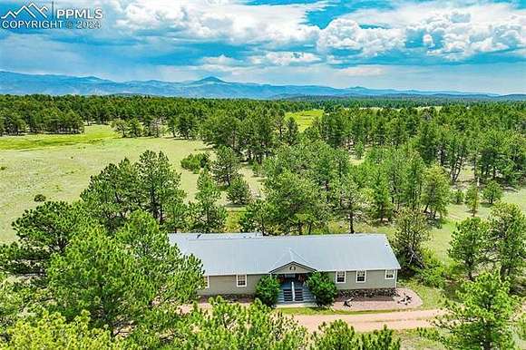 20.1 Acres of Land with Home for Sale in Guffey, Colorado