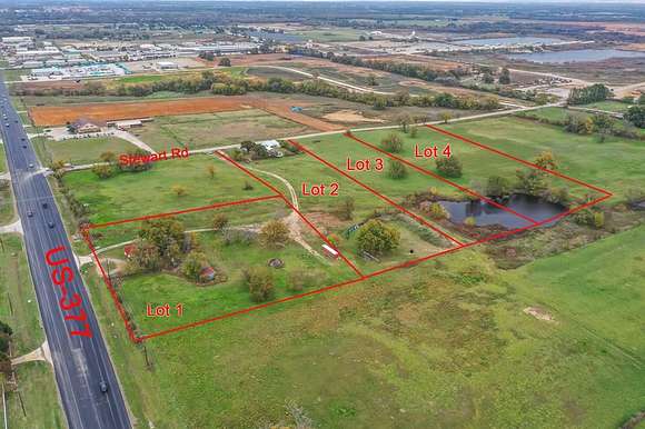 3.3 Acres of Commercial Land for Sale in Aubrey, Texas