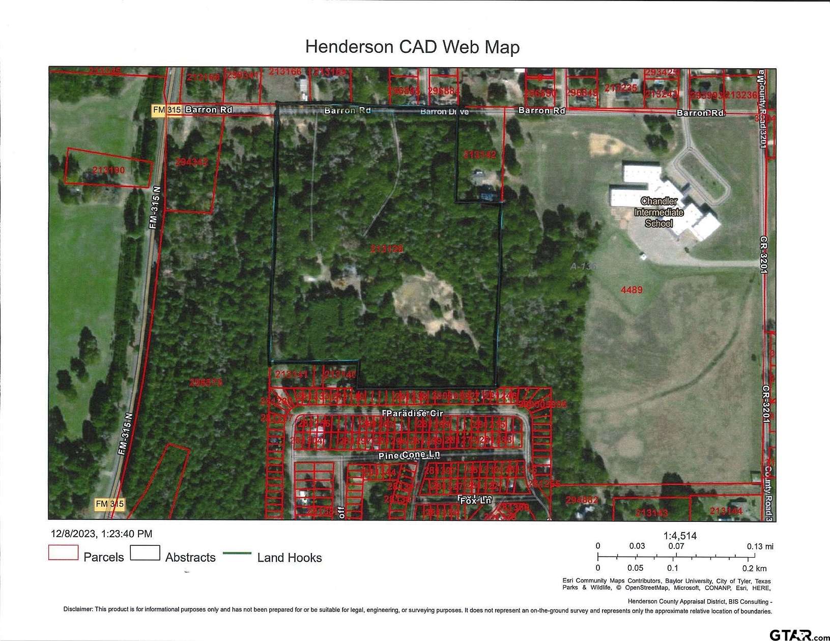 24.99 Acres of Land for Sale in Chandler, Texas