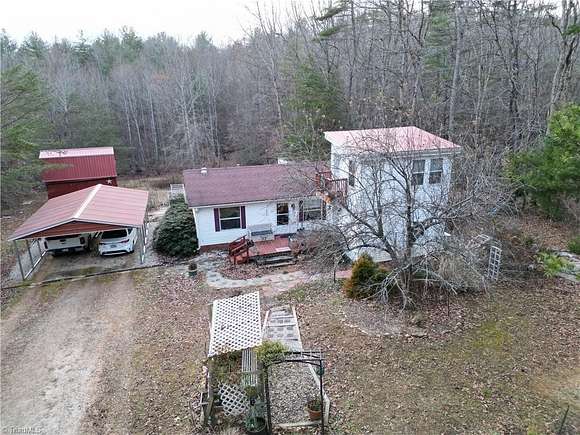 11.3 Acres of Land with Home for Sale in Mount Airy, North Carolina