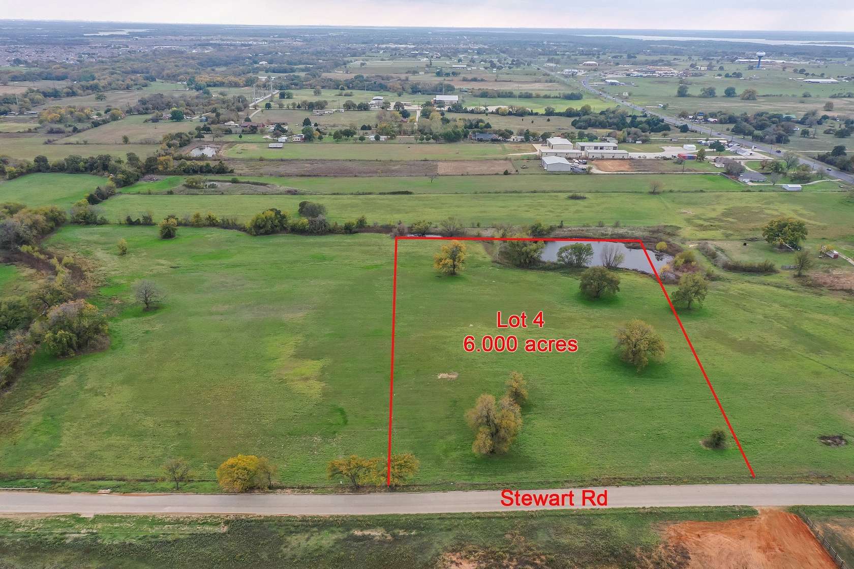 6 Acres of Commercial Land for Sale in Aubrey, Texas
