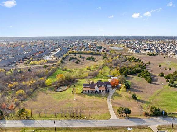 9.8 Acres of Residential Land with Home for Sale in Sachse, Texas