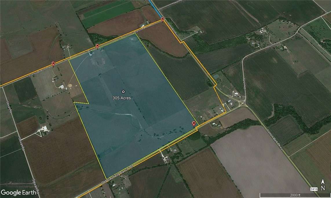 305 Acres of Agricultural Land for Sale in McGregor, Texas