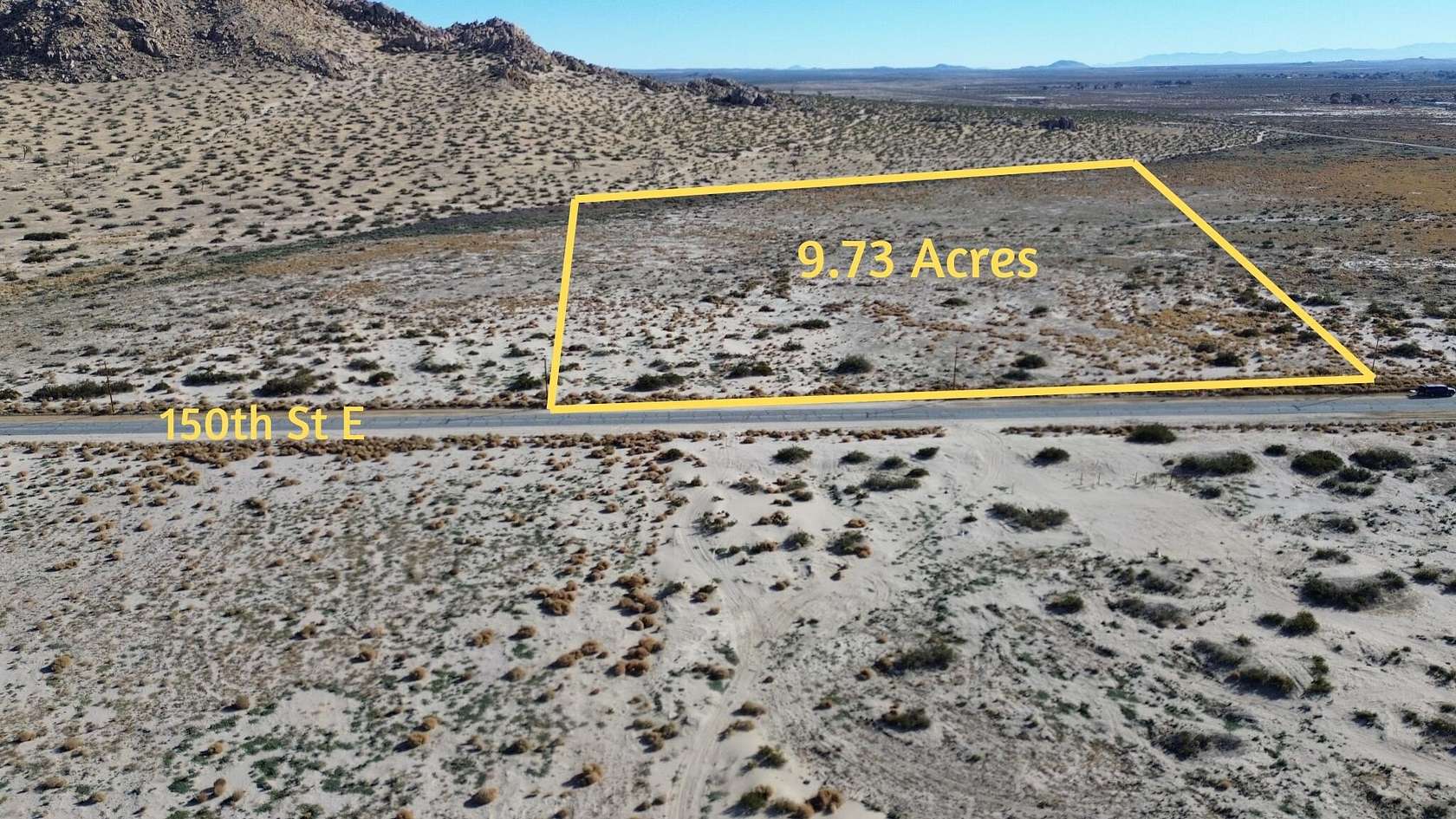 9.73 Acres of Recreational Land for Sale in Lancaster, California
