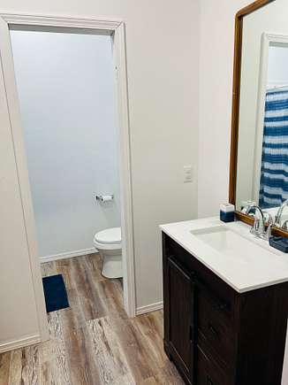 Bathroom for bedroom 2.