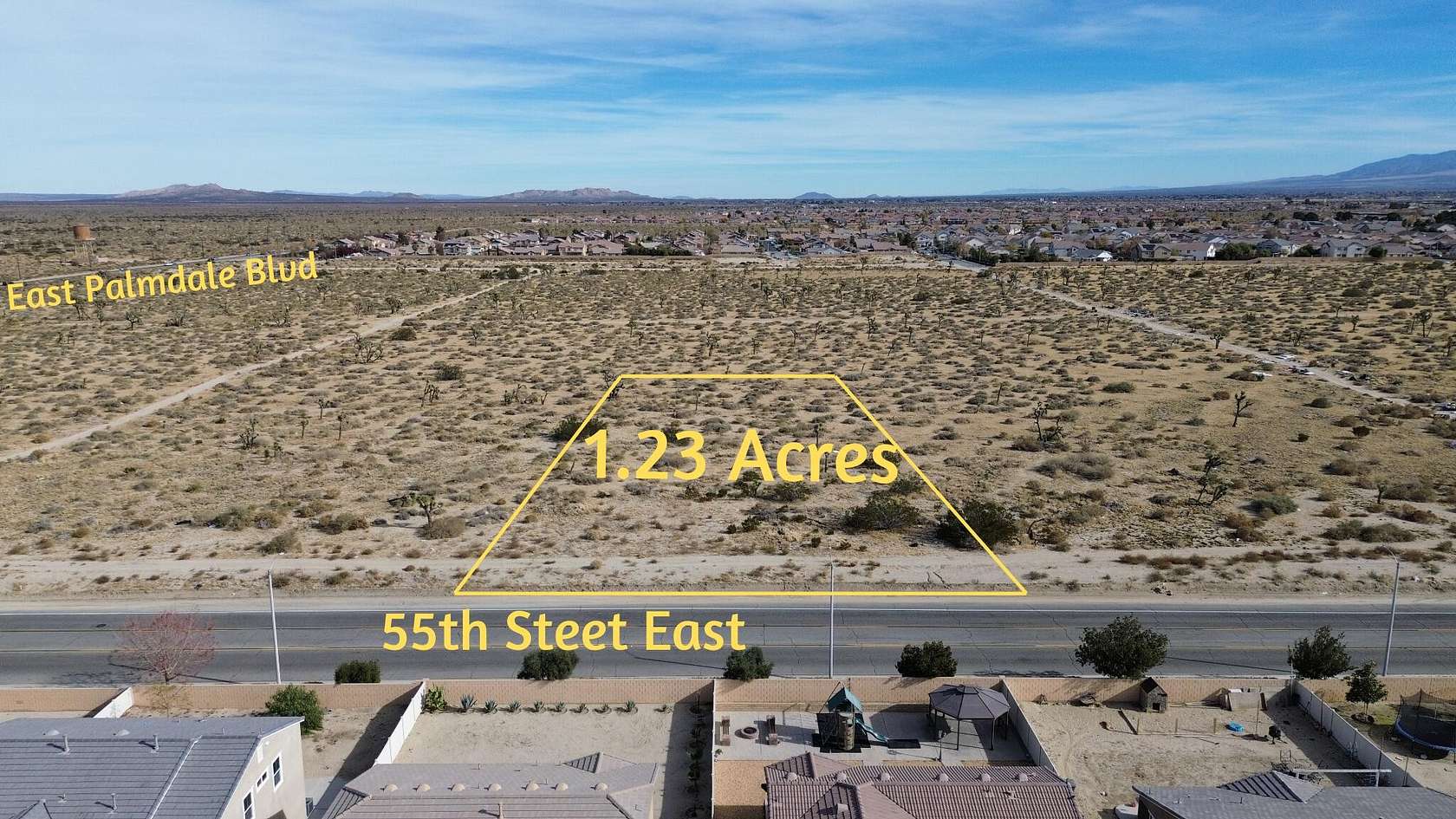 1.2 Acres of Land for Sale in Palmdale, California