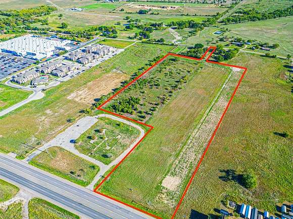 10.8 Acres of Commercial Land for Sale in Corsicana, Texas