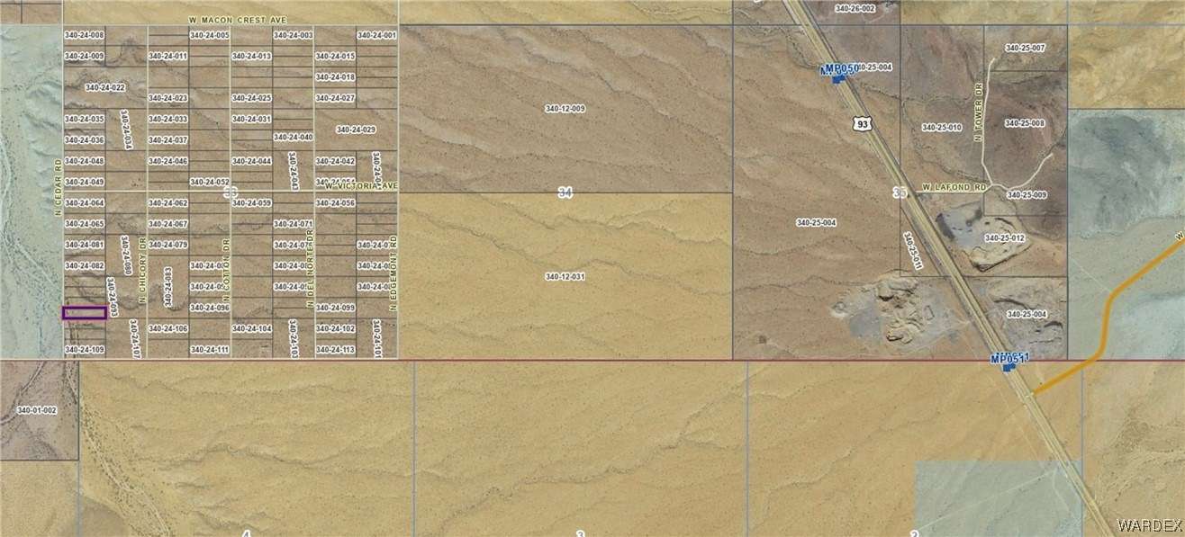 2.5 Acres of Residential Land for Sale in Dolan Springs, Arizona