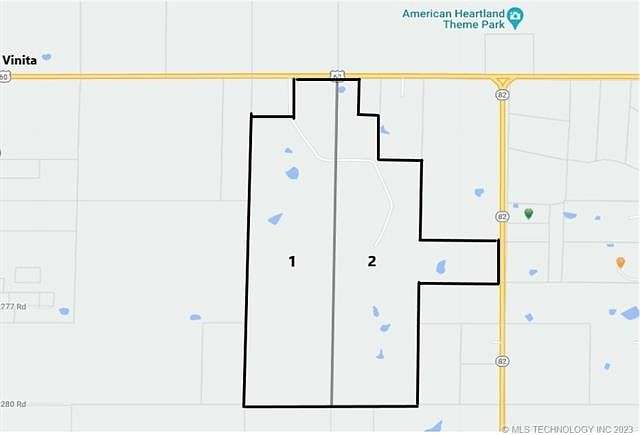 304 Acres of Mixed-Use Land for Sale in Vinita, Oklahoma