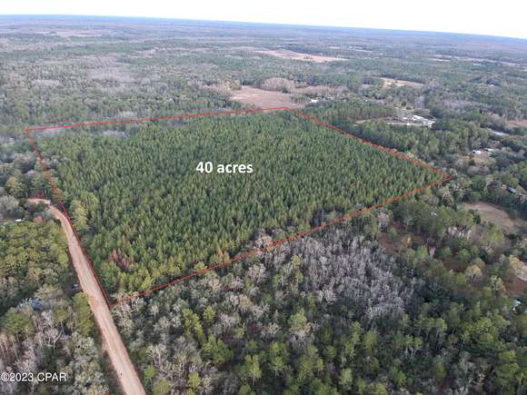 40 Acres of Recreational Land for Sale in Ponce de Leon, Florida