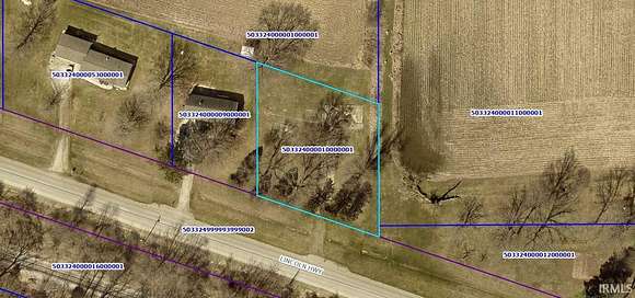 0.35 Acres of Residential Land for Sale in Bourbon, Indiana