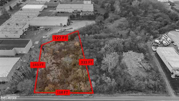 0.94 Acres of Commercial Land for Sale in Romeo, Michigan