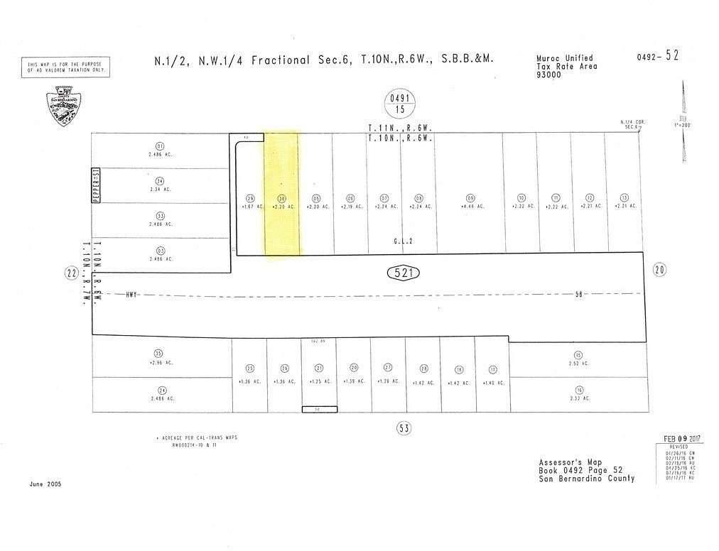 2.2 Acres of Land for Sale in Kramer Junction, California