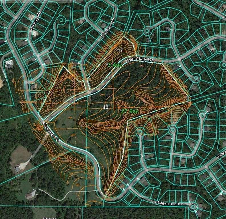 27.9 Acres of Recreational Land for Sale in Bella Vista, Arkansas