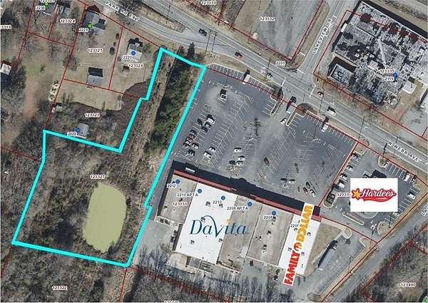 2.7 Acres of Mixed-Use Land for Sale in Burlington, North Carolina