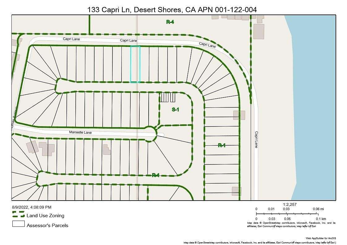 0.21 Acres of Residential Land for Sale in Desert Shores, California