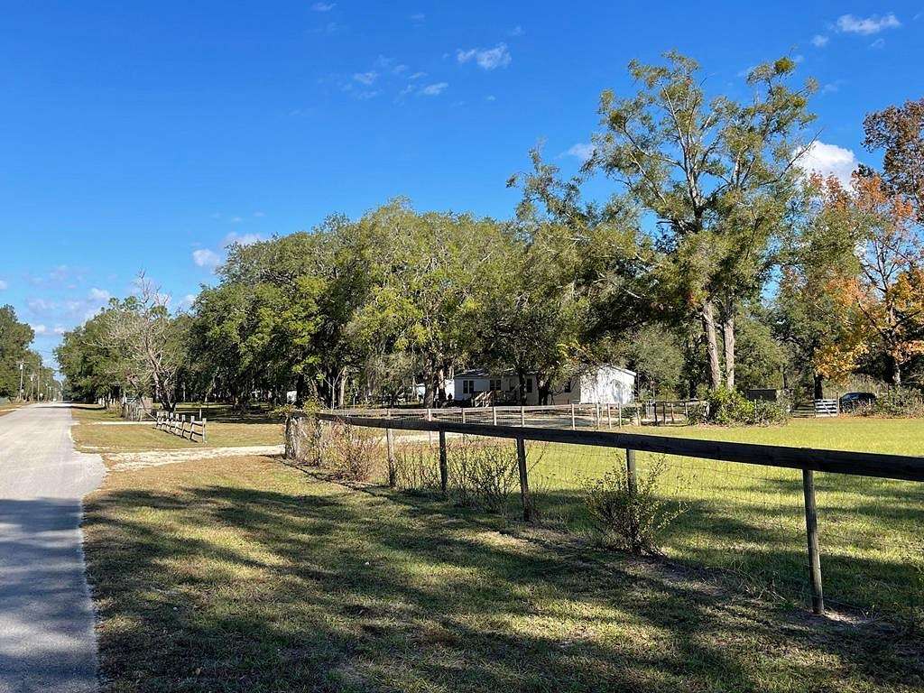 5 Acres of Land with Home for Sale in Chiefland, Florida