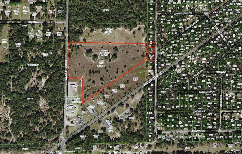 20.1 Acres of Land for Sale in Crystal River, Florida