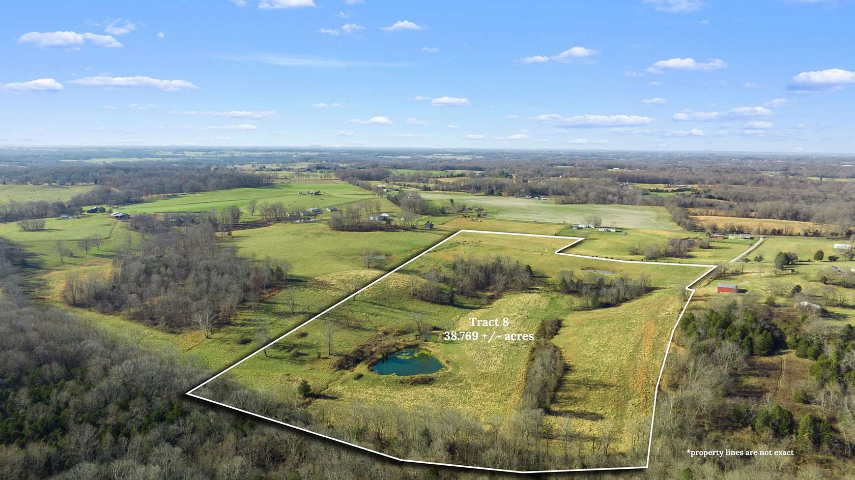 38.8 Acres of Land for Sale in Scottsville, Kentucky